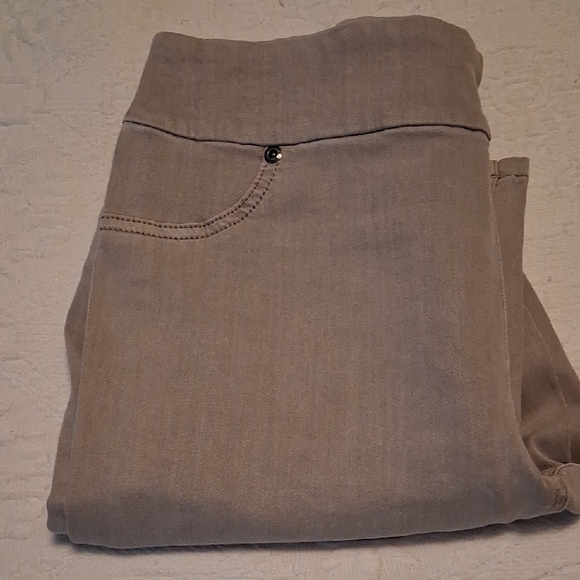 Chico's Beige Jeggings - Picture 1 of 7